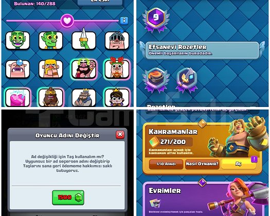 64 LEVELCR |  17 EVRİM | 140 EMOJİ | 9 YILLIK