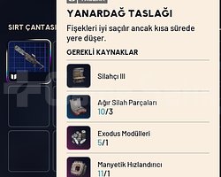 YANARDAĞ TASLAĞI