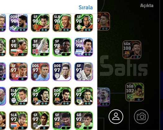 KG 3240 3 BOMBACI+MESSİ+RONALDO+VİNİ+ADRİANO