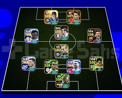 KG 3240 3 BOMBACI+MESSİ+RONALDO+VİNİ+ADRİANO