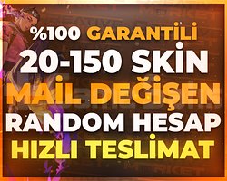 VALO | 20-150 SKİN MAİL DEĞİŞEN KALİTELİ STOK