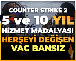 CS2 | 5 VE 10 YIL HİZMET MADALYA | FACEİT KAYITSIZ