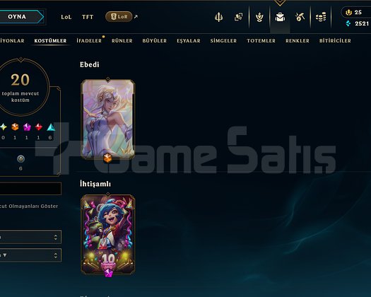 TR // 20 SKIN // RANKED READY // PLAT PEAK