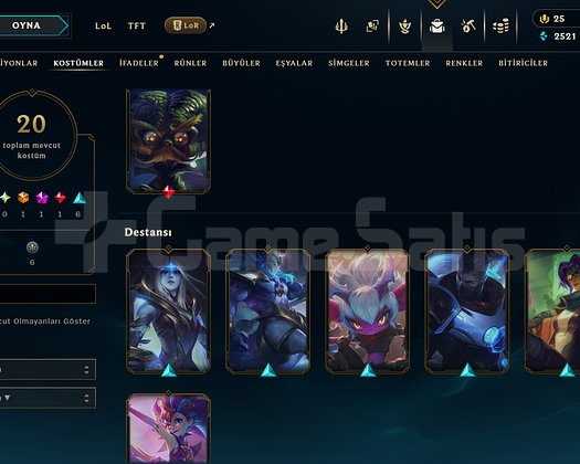 TR // 20 SKIN // RANKED READY // PLAT PEAK