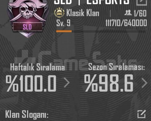 9 SV İSİM AKTİF KLAN SERİ TESLİMAT NOKTASI