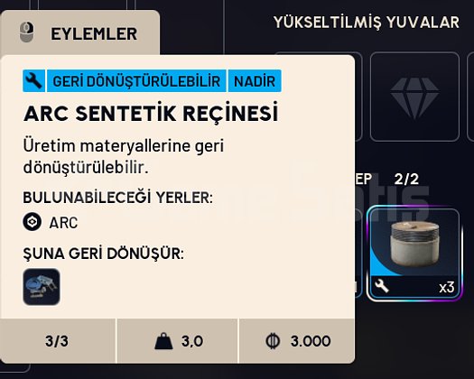 ARC SENTETİK REÇİNESİ x4