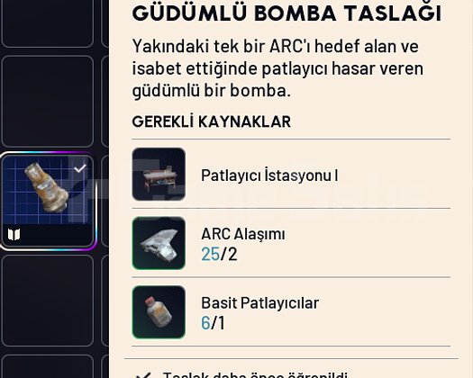Güdümlü bomba taslağı