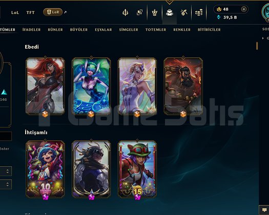 TR | 373 KOSTÜM 548 LVL 39K ÖZ EFSANE MAİL HESAP