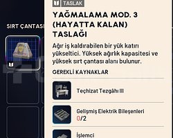 Yağmalama Mod3 Hayatta Kalan BP