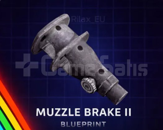 Muzzle Brake II Blueprint - Namlu Freni II Planı