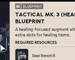 Tactical Healing - Taktik Mk. 3 İyileştirme