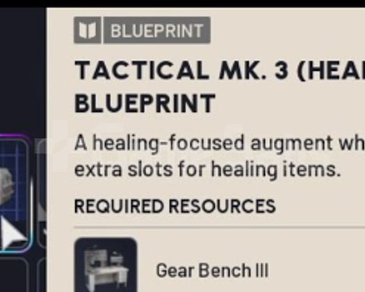 Tactical Healing - Taktik Mk. 3 İyileştirme