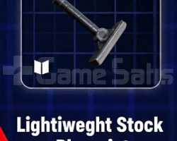 Lightweight Stock Blueprint - Hafif Dipçik Planı