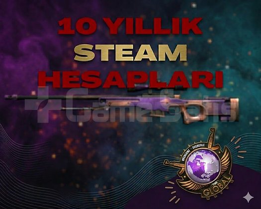 10 Yıllık Steam Hesapları