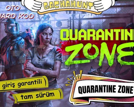 KESİN GİRİŞ Quarantine Zone