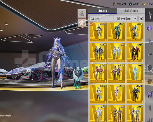Acil satılık hesap +49 nihai +8x suit +75 silah