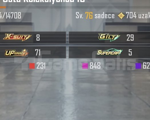 Acil satılık hesap +49 nihai +8x suit +75 silah