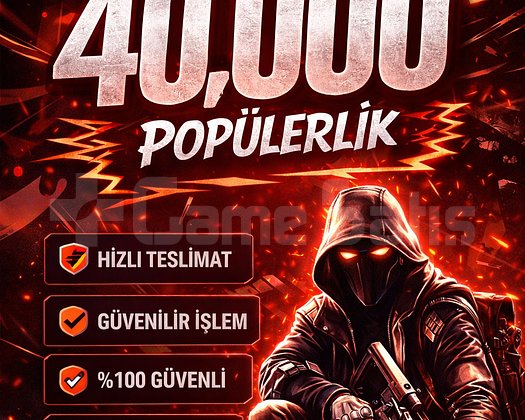 ŞOK FİYATA 40 K POPÜLERLİK