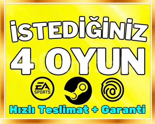 İstediğiniz 4 Oyun