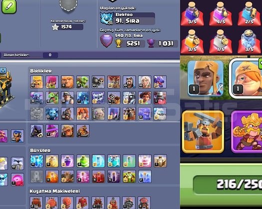 215 LEVEL EKİPMANLAR MAX+MAX BB17 SAĞLAM HESAP
