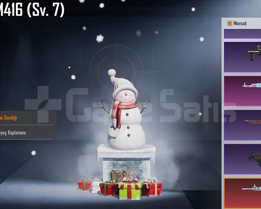 83 LVL BUZ M4 BUZ AK Lİ TEMİZ HESAP!!!!!