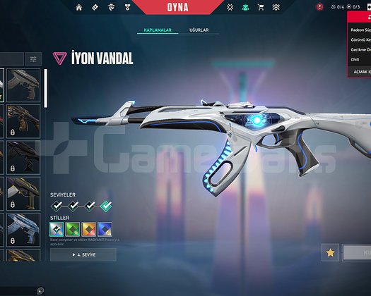 MAİLLİ TR RADYANT KRİZİ PHANTOM IYON VANDAL MUTHIS