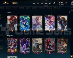 429 KOSTÜM 772 LVL 45K ÖZ EFSANE DOLU MAİL HESAP