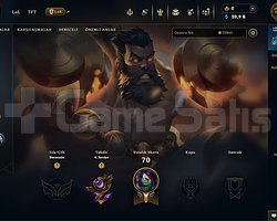 30 LVL BOL KOSTÜMLÜ UNRANKED HESAP HANDMADE!