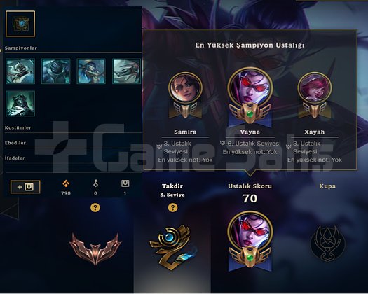 EUW BRONZ1 MAİLDEĞİŞEN ADC SUP MAİN  ELMNTALS LUX