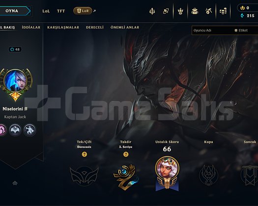 TR // 9 SKIN // DIA 2 BİTİRMİŞ ACC // HİGH ELO
