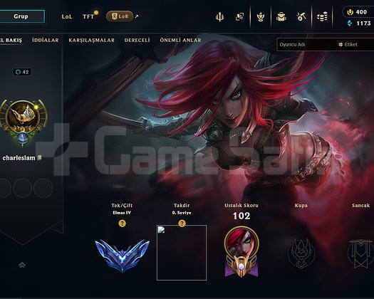 EUW D4 +30 LP GAIN