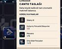 CANTO TASLAĞI YENİ SİLAH BP