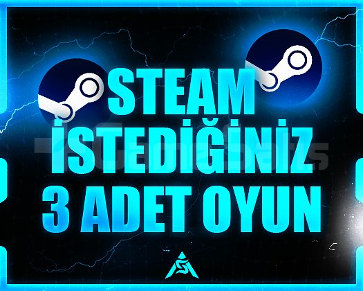 İstediğiniz 3 Oyun + Garanti + Destek