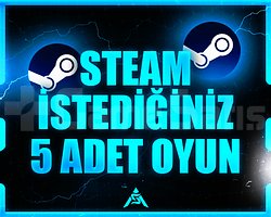 İstediğiniz 5 Oyun + Garanti + Destek