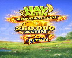 21 + Level 250 Bin Altın