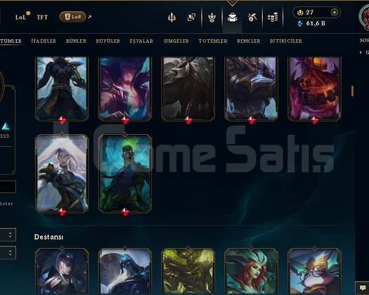 639 LEVEL / 271 SKİN / 168 HERO +MAİL +13K SATIŞ