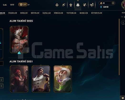 TR FRESH HAZIR UNRANKED ELLE KASILDI 10 SKIN