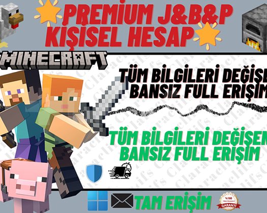 Her Şeyi Değişen Bansız Minecraft J&B&HP FULL ERİŞ