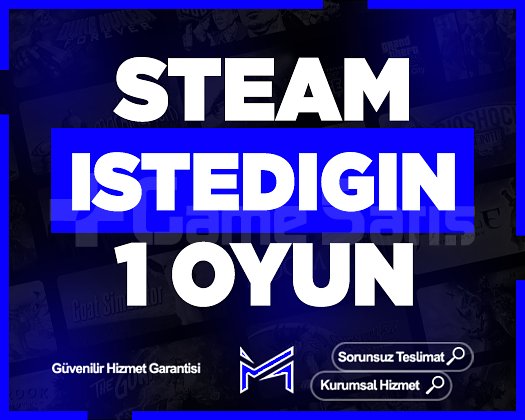 İstediğiniz 1 Oyun + Garanti