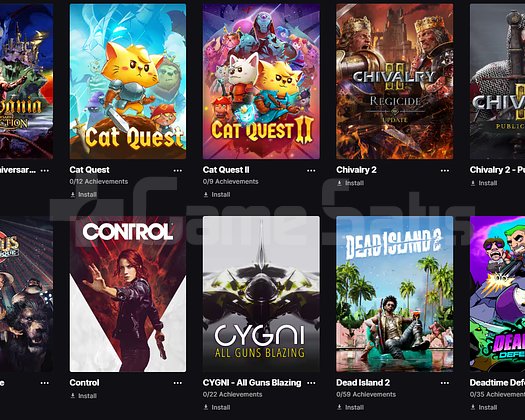Satılık Epic Hesabı 124 adet oyun