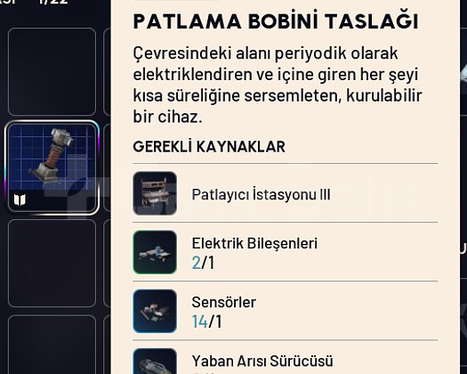 PATLAMA BOBİNİ TASLAĞI YENİ BP