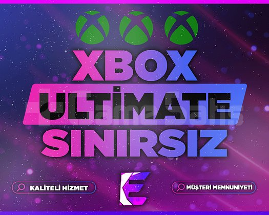 Xbox Ultimate Kendi Hesabınıza Sınırsız + Destek