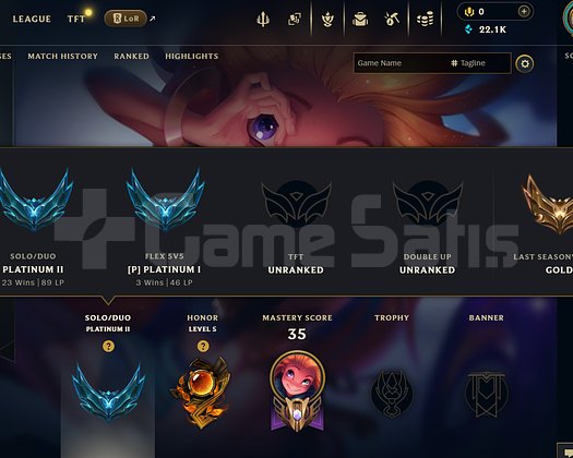 TR Plat 2 89 LP 30 lp alan 22 bin mavi özlü hesap