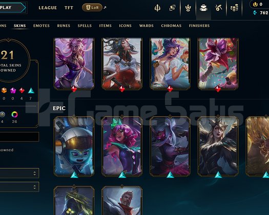 TR Elmas 1 50 lp 21 Skin hesap