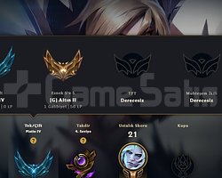 EUW PLAT 4 FENASAL HESAP 34 SEVİYE
