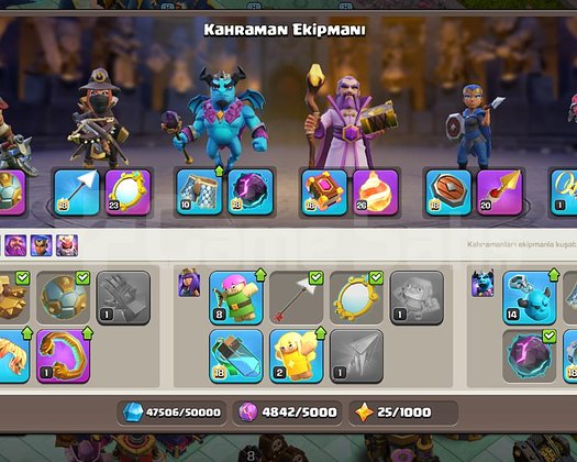 15 LEVEL KLANLA BERABER SATILIK BELEDİYE 18 HESAP