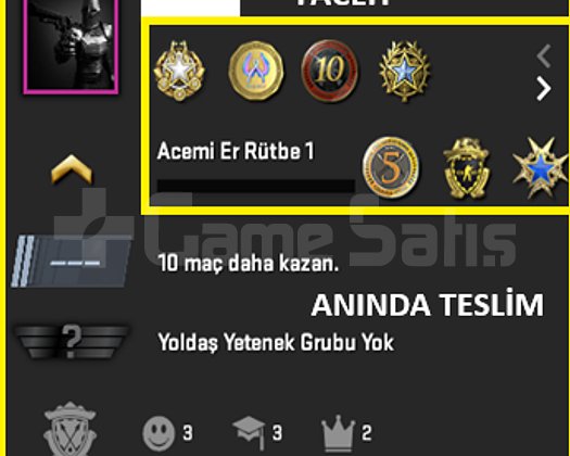 NADIR 7 MADALYA / 687 SAAT / 401 WIN/ FACEİT