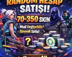 70-350 SKİN VALORANT RANDOM HESAP MAİL DEĞİŞEN