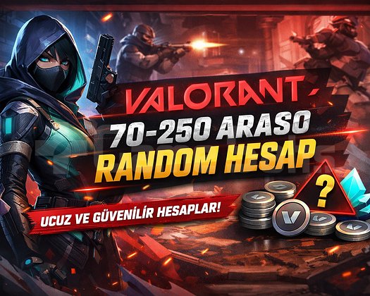 70-250 SKİN VALORANT RANDOM HESAP