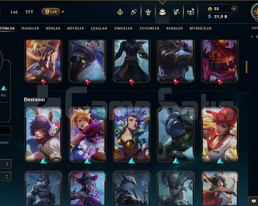628 LEVEL / 141 SKİN / FUL HERO +MAİL +13K SATIŞ